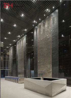 菲律賓馬尼拉市中心大廈外墻金屬沖孔板6 菲律賓馬尼拉市中心大廈外墻金屬沖孔板6