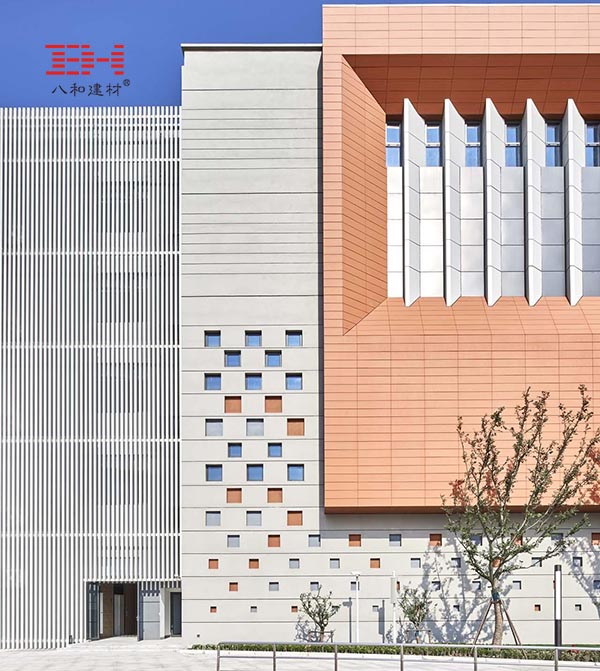 涂料與鋁板幕墻的北區(qū)東立面.jpg